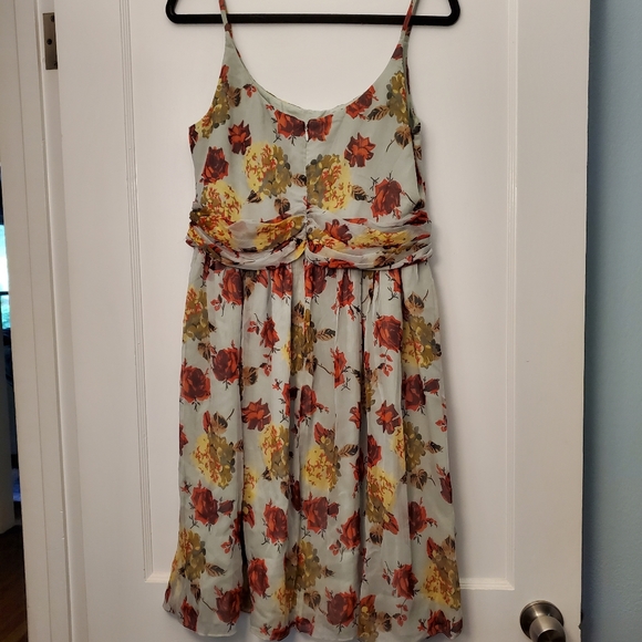 Gorgeous Anna Sui Anthropologie silk floral dress - Picture 4 of 8